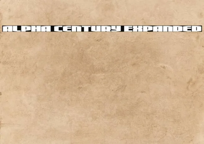 Alpha Century Expanded Example 3