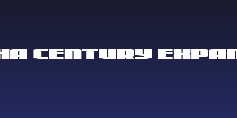 Alpha Century Expanded Social Header