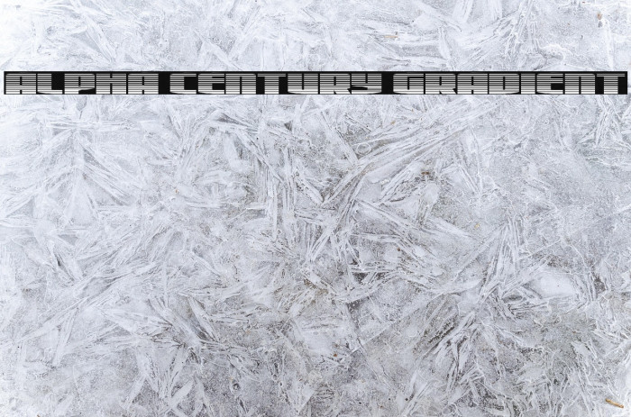 Alpha Century Gradient Example 2