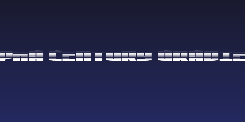 Alpha Century Gradient Social Header