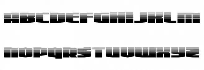 Alpha Century Halftone Schriftart Kleinbuchstaben