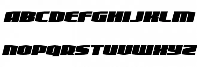 Alpha Century Italic Schriftart Kleinbuchstaben