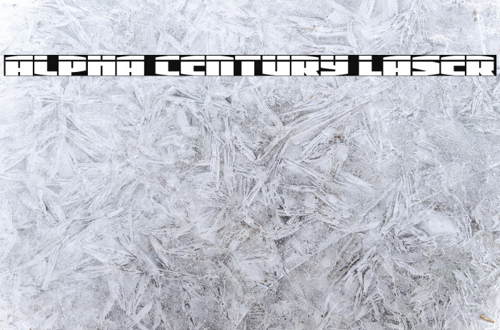 Alpha Century Laser Example 2