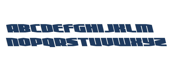 Alpha Century Leftalic Lowercase