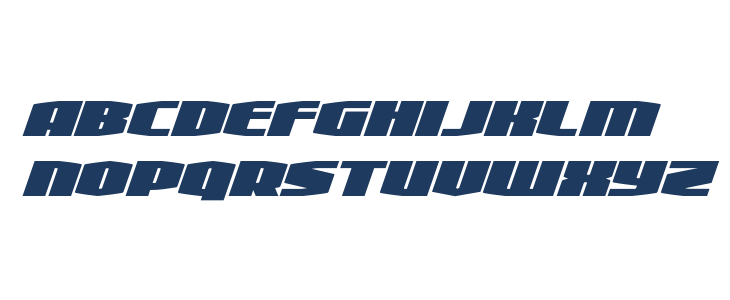 Alpha Century Super-Italic Lowercase