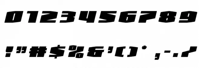 Alpha Century Title Italic Font OTHER CHARS