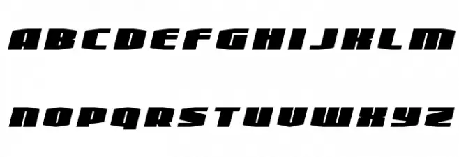 Alpha Century Title Italic Font LOWERCASE