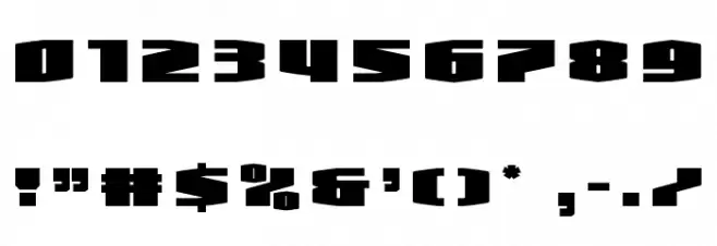 Alpha Century Title Font OTHER CHARS