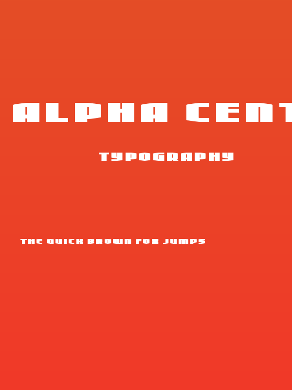 Alpha Century Title Poster