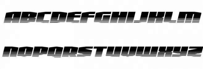 Alpha Century Twotone Italic 字体 小写
