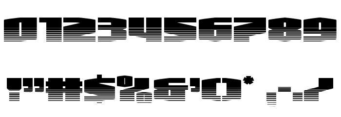 Alpha Century Twotone Font OTHER CHARS
