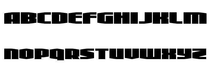 Alpha Century Font LOWERCASE