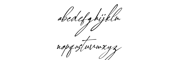 Alpha Danthe PERSONAL USE Italic Font LOWERCASE
