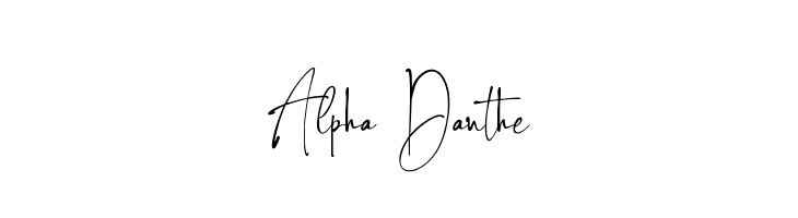 Alpha Danthe  フリーフォントのダウンロード