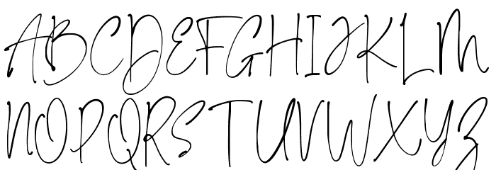 Alpha Danthe Font UPPERCASE
