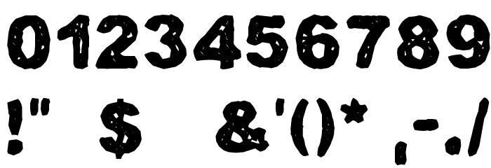 Alpha Echo Font OTHER CHARS