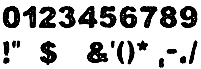 Alpha Echo Font OTHER CHARS