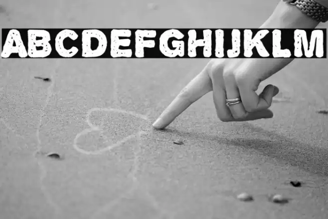 Alpha Echo 字体 examples