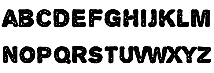 Alpha Echo Font LOWERCASE