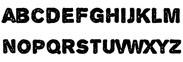 Alpha Echo Font LOWERCASE
