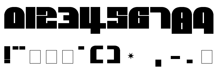 Alpha Flight Solid Small Caps Font OTHER CHARS