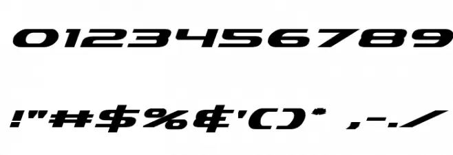 Alpha Men Bold Italic Font OTHER CHARS