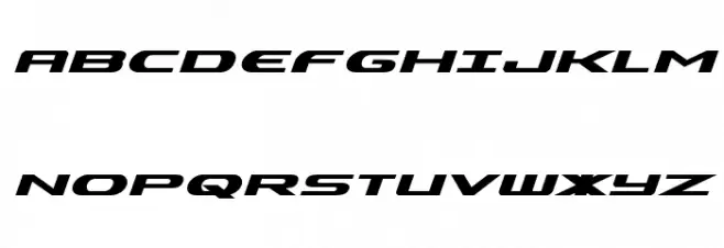 Alpha Men Bold Italic フォント 大文字