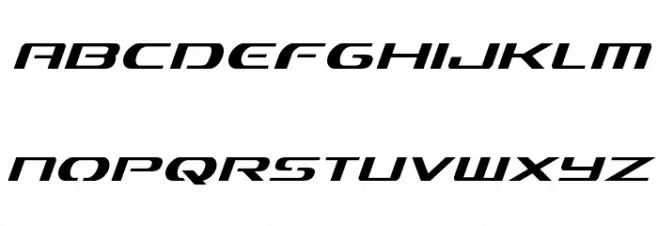 Alpha Men Condensed Italic 字体 小写