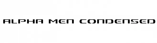 Alpha Men Condensed  Descarca Fonturi Gratis