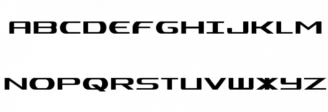 Alpha Men Condensed 字体 大写