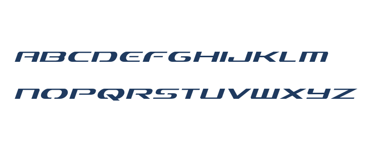 Alpha Men Italic Lowercase