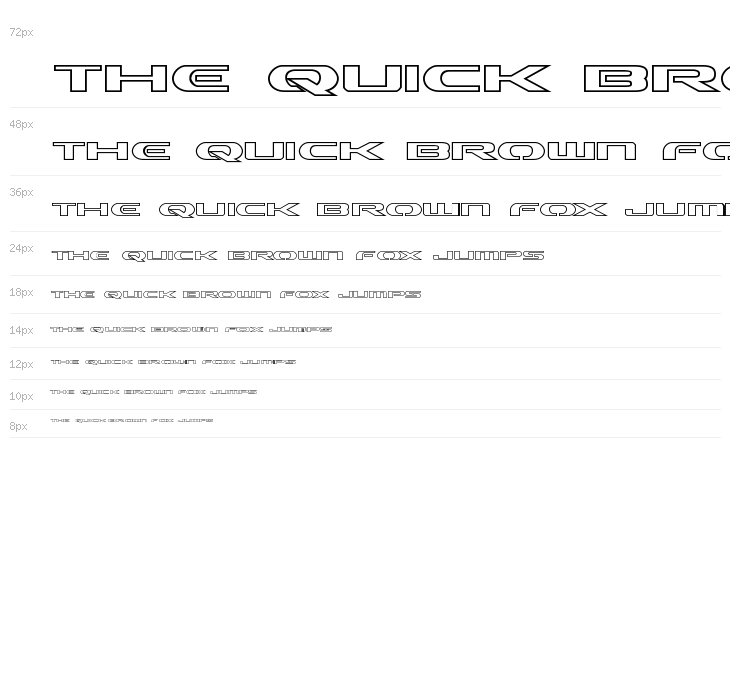 Alpha Men Outline Waterfall