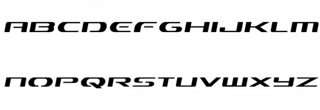 Alpha Men Semi-Italic 字体 小写