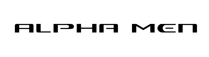 Alpha Men  Free Fonts Download