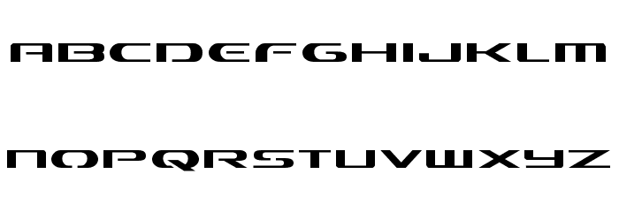 Alpha Men Font LOWERCASE