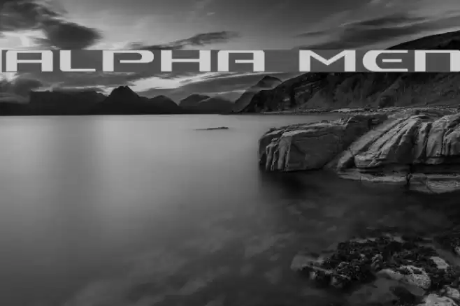 Alpha Men Font examples