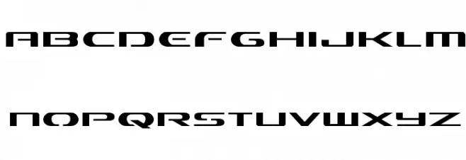 Alpha Men Font LOWERCASE