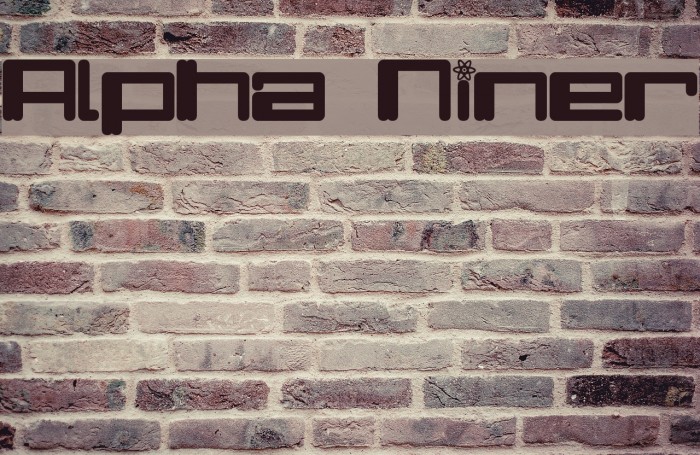 Alpha Niner لخطوط تنزيل examples