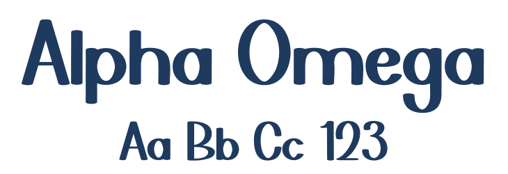 Alpha Omega Font Preview