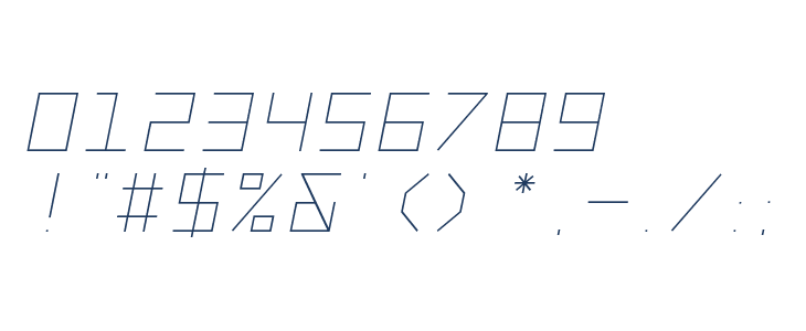 Alpha Prota Italic Other Characters