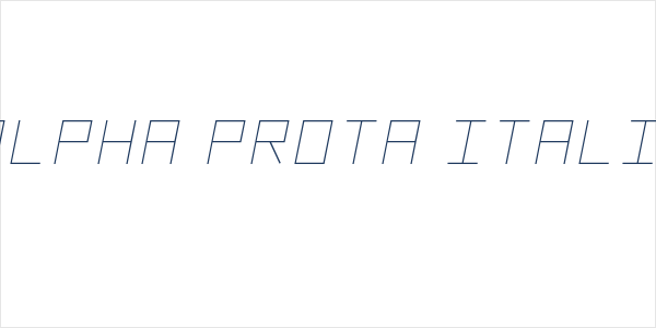Alpha Prota Italic Logo