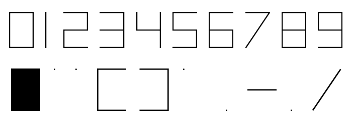 Alpha Prota Font OTHER CHARS