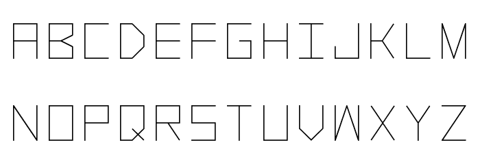 Alpha Prota Font LOWERCASE