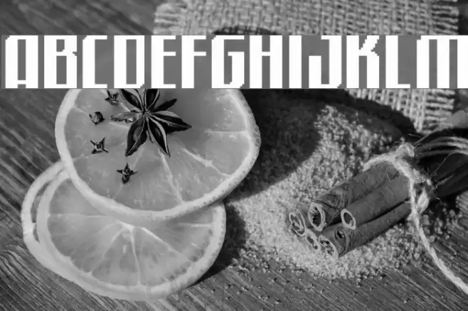 Alpha Quadrant Font examples