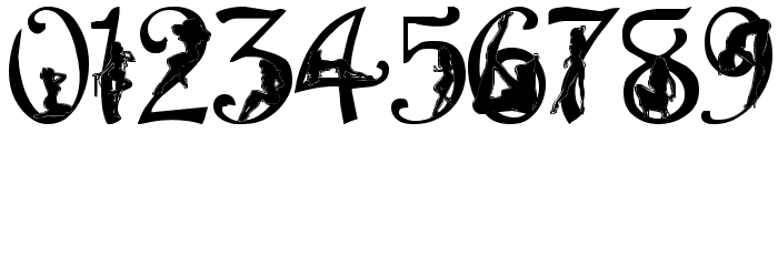 Alpha-Silouette Font OTHER CHARS