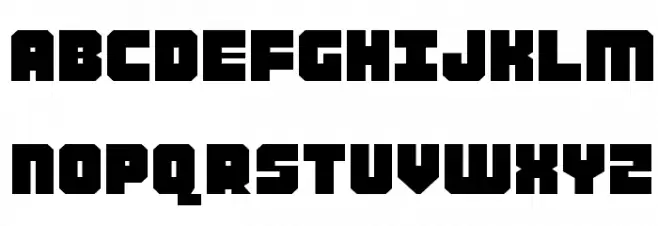 Alpha Taurus Expanded Schriftart Groß