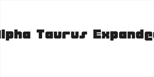 Alpha Taurus Expanded Logo