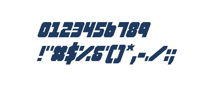 Alpha Taurus Italic Other Characters