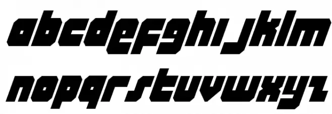 Alpha Taurus Italic フォント 小文字