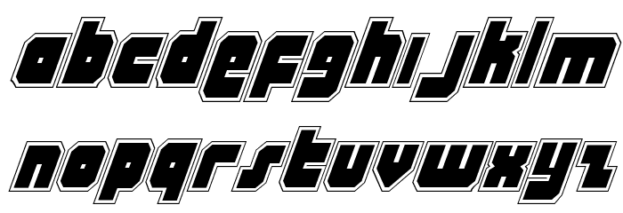 Alpha Taurus Pro Italic Font LOWERCASE
